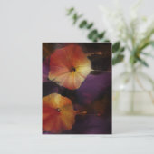 Carte Postale Fleurs de gloire du matin (Debout devant)