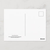 Carte Postale Fleurs De jardin En Noir Et Blanc No 108 (Dos)