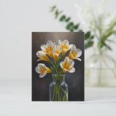 Carte Postale fleurs de la frénésie (Debout devant)