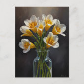Carte Postale fleurs de la frénésie (Devant)