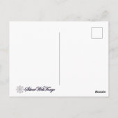 Carte postale Fleurs de la mer (Dos)