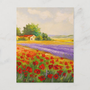 Carte Postale Fleurs de la Provence