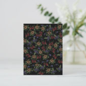 Carte Postale Fleurs de la Terre Verte (Debout devant)