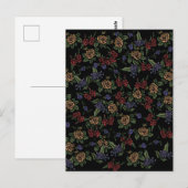 Carte Postale Fleurs de la Terre Verte (Devant / Derrière)