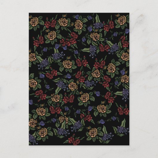 Carte Postale Fleurs de la Terre Verte (Devant)