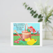 Carte Postale Fleurs de l'amitié Inspirational Postcard (Debout devant)