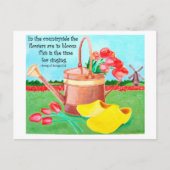 Carte Postale Fleurs de l'amitié Inspirational Postcard (Devant)