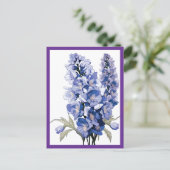 CARTE POSTALE FLEURS DE LAVANDE #1 (Debout devant)