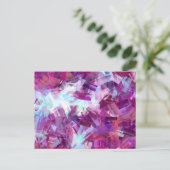 CARTE POSTALE FLEURS DE LAVENDER (Debout devant)