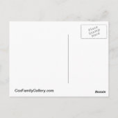 Carte Postale Fleurs de lune (Dos)