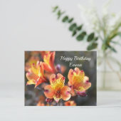 Carte Postale Fleurs de lys péruvien au RHS Garden Wisley (Debout devant)