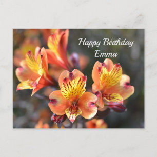 Carte Postale Fleurs de Lys péruviennes à RHS Garden Wisley