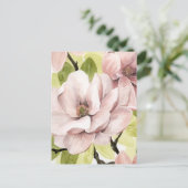 Carte Postale Fleurs de Magnolia (Debout devant)