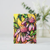 Carte Postale Fleurs de maïs (Debout devant)