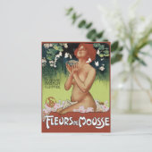 Carte Postale Fleurs de Mousse (Debout devant)