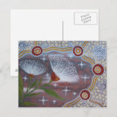 Carte Postale Fleurs de noix de gomme (Devant / Derrière)