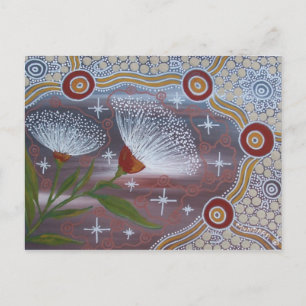 Carte Postale Fleurs de noix de gomme