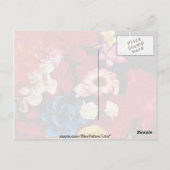 Carte Postale Fleurs de papier du Mexique (Dos)