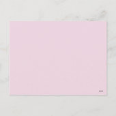 carte postale fleurs de printemps (Dos)