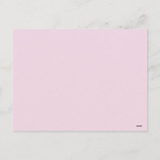 carte postale fleurs de printemps (Dos)