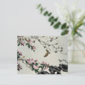 Carte Postale Fleurs de printemps (Debout devant)