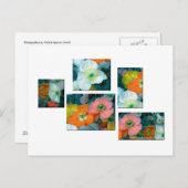 Carte Postale Fleurs de printemps (Devant / Derrière)