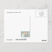 Carte Postale Fleurs de printemps (Dos)