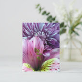 Carte Postale Fleurs de printemps (Debout devant)