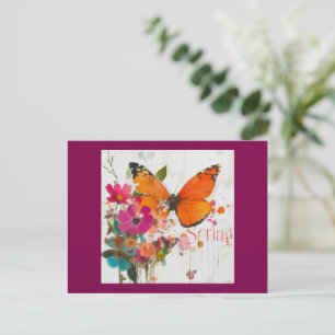 Carte Postale Fleurs de printemps, 2025,