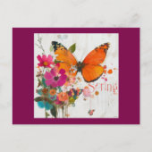 Carte Postale Fleurs de printemps, 2025, (Devant)