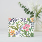 Carte Postale Fleurs de printemps | Champs de fleurs  (Debout devant)