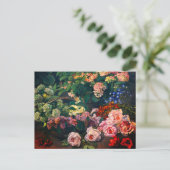 Carte Postale Fleurs de printemps Monet (Debout devant)