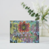 Carte Postale Fleurs de prison (Debout devant)