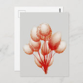 Carte Postale Fleurs de Puffy (Devant / Derrière)