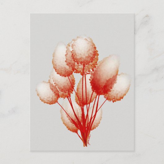 Carte Postale Fleurs de Puffy (Devant)