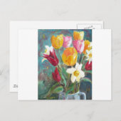 Carte Postale Fleurs de ressort (Devant / Derrière)