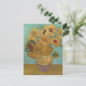 Carte Postale Fleurs de soleil (Debout devant)