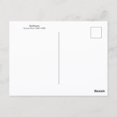 Carte Postale Fleurs de soleil dans le jardin Gustav Klimt (Dos)