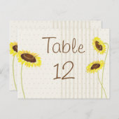 Carte Postale Fleurs De Soleil Et Grandes (Devant / Derrière)