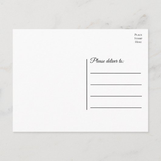 Carte Postale Fleurs de soleil rustiques Mariage Merci (Dos)