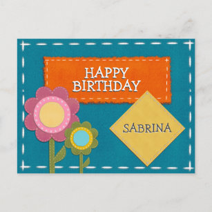Cartes De Sabrina D Anniversaire Zazzle Be