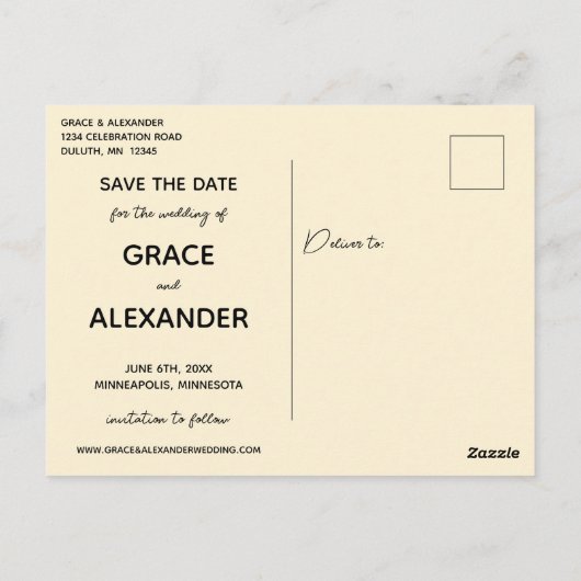 Carte Postale Fleurs de tournesol noires toile de fond Mariage E (Dos)