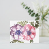 Carte Postale Fleurs d'eau (Debout devant)