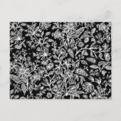 Carte Postale Fleurs décoratives 21 (Dos)