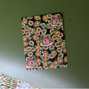 Carte Postale Fleurs d'escargots joyeuses