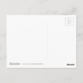 Carte Postale Fleurs d'été aquarelle pour vous (Dos)