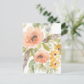 Carte Postale Fleurs d'été Ier (Debout devant)