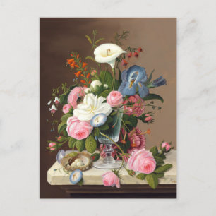 Carte Postale Fleurs d'été précoce, Roesen Severin