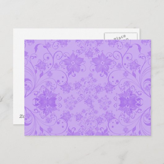 Carte Postale Fleurs d'Hawaï (Devant / Derrière)