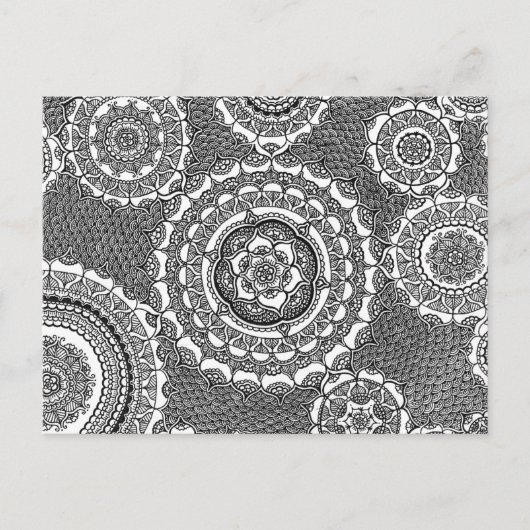 Carte Postale Fleurs d'horloge (Devant)